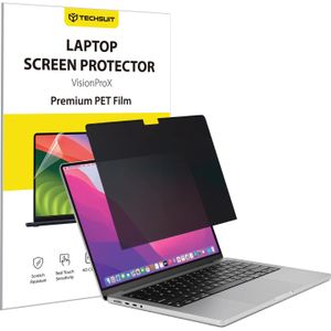 Techsuit - VisionProX - MacBook Pro 13" (2016/2018/2019/2020/2022) - Privacy, Laptoptas, Transparant