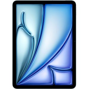 Apple iPad Air 11 2024 (M2) (5G, 11"", 256 GB, Blauw), Tablet, Blauw