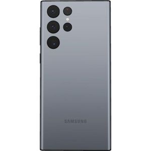 Samsung Batterijcover voor S908B Samsung Galaxy S22 Ultra - grafiet (Galaxy S22 Ultra), Smartphonehoes, Grijs