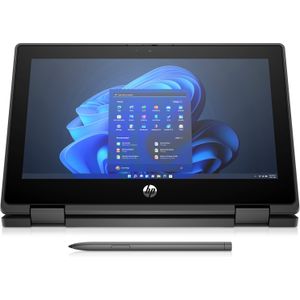 HP Tafelbevestiging (11.60"", Intel Core i3-1210U, 8 GB, 256 GB, NL), Notebook, Zwart