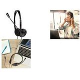 LogiLink HS0055 - Stereo Headset, 1x 3,5 mm stereo stekker, microfoon