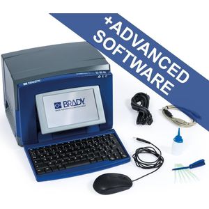 Brady S3100-QY-EU-SFIDS, borden- en etikettenprinter, thermotransferprinten, QWERTY-toetsenbord, max., Labelprinter