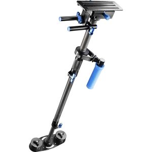 Walimex pro pro StabyPod Drijvend Statief 120cm (Koolstof), Statief, Blauw, Zwart