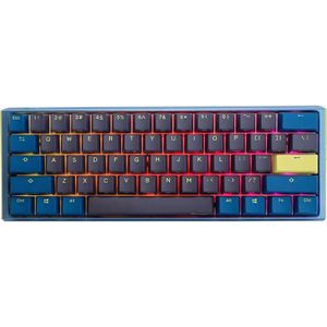 Ducky Een 3 Daybreak Mini (DE, Bedraad), Toetsenbord, Blauw