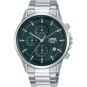 Lorus, Horloge, Sport - RM365HX9, Zilver, (Chronograaf, 42 mm)