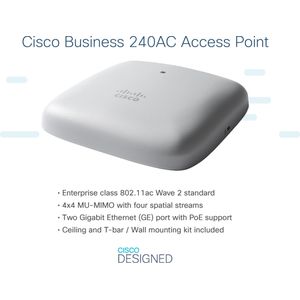 Cisco Toegangspunt 3-CBW240AC-E (1733 Mbit/s), Toegangspunt