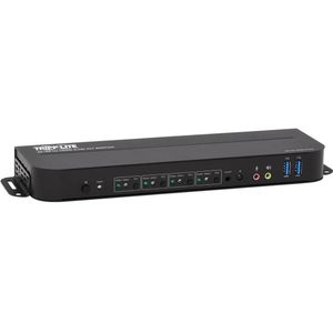 Eaton 4-poorts HDMI/USB KVM-switch 4K 60Hz HDR HDCP 2.2 IR USB Delen, KVM schakelaars, Zwart