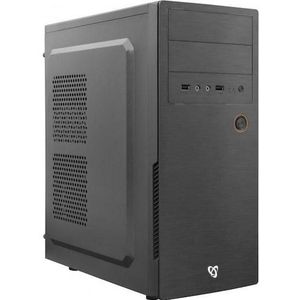 Sbox PCC-180 ATX (ATX, Mini-ITX, mATX), PC-behuizing, Zwart