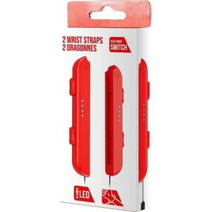 Freaks and Geeks 2 X Joy-Con riemen (Switch), Controller, Rood