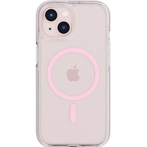 tech21 EvoCrystal MagSafe hoesje voor iPhone 15 Roze (iPhone 15), Smartphonehoes, Transparant