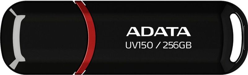 ADATA - UV150 USB-stick - Zwart - USB 3.2 - 256 GB