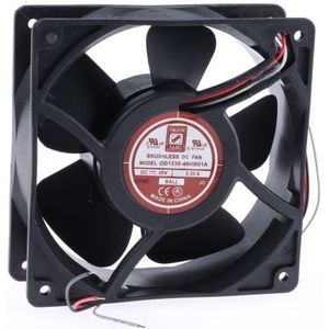 Rs Pro Ventilator 120x120x38mm 48VDC 10W 177m³/h (120 mm), PC ventilator