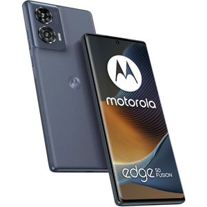 Motorola Moto Edge50 Fusion (256 GB, Bosblauw, 6.70"", Dubbele SIM, 50 Mpx, 5G), Smartphone, Blauw