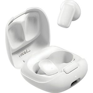 USAMS - ID Series - Draadloze Hoofdtelefoon - Wit - Bluetooth 5.3