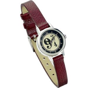 Harry Potter, Horloge, 9 en 34 Analoog polshorloge, Rood