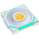 Lian Li - SL Wireless LCD Ventilator - 120 Mm - Zwart - Aluminium