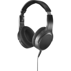 Hama TV-koptelefoon (NC, Bedraad), Koptelefoon, Zwart