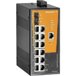 Weidmüller - IE-SW-AL14M-12GT-2GE - Netwerkschakelaar - 12 Havens - PoE