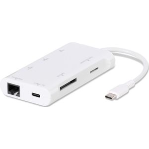 Vivanco USB Type-C Adapter 7 in 1 (0.10 m), Netwerkkabel