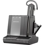 Poly SAVI 8245 D2 USB-A HS EU (Draadloze, USB-A), Kantoorheadset, Zwart