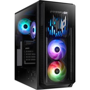 Acer Predator Orion 5000 U7/64GB/4TBSSD/W11H/PC (64 GB, GeForce RTX 5070), PC, Zwart