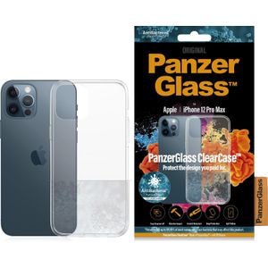 PanzerGlass 0250 Mobiele Telefoon Beschermhoes (6,7 inch) Cover (iPhone 12 Pro Max), Smartphonehoes, Transparant