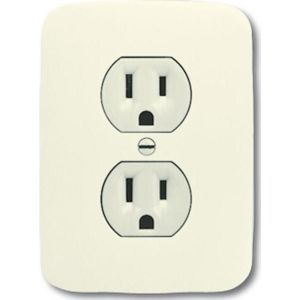 Busch-Jaeger, Stopcontacten, Busch-Nema dubbele wandcontactdoos inbouw 2- 2CKA002123A0024