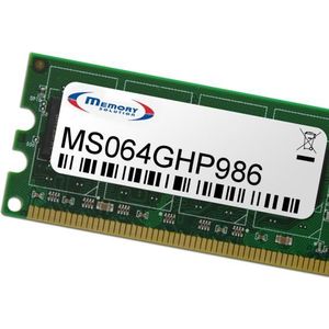 Memorysolution MS064GHP986 (1 x 64GB), RAM Modelspecifiek, Groen