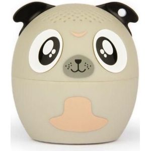 Hamlet XBTPET-DOG Draagbare Monoluidspreker Zwart, Grijs, Roze 4 W (4 h, Oplaadbare batterij), Bluetooth luidspreker, Zwart