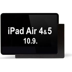 TabLines TWP005B Muurbeugel voor iPad Air 4 en 5 10.9, zwart, Tablethouder