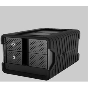 Glyph Blackbox PRO RAID 16TB, Ondernemingsklasse, Thunderbolt 3 (16 TB), Externe harde schijf, Zwart