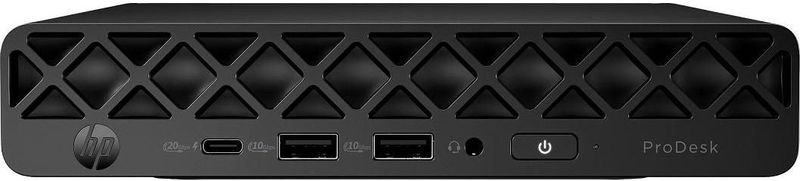 HP ProDesk 4 Mini G1i - Desktop-pc - Zwart - Intel Core Ultra 7 265F - 32 GB RAM - 512 GB SSD