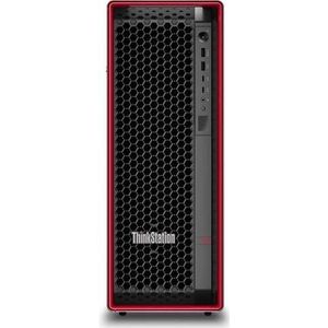 Lenovo ThinkStation P5 (Intel Xeon W3-2435, 64 GB, 1000 GB, SSD, GeForce RTX A4500), PC, Rood, Zwart