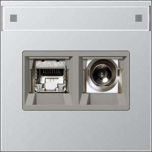 JUNG, Stopcontacten, MMDAL4521 Smart TV aansluitdoos 2f