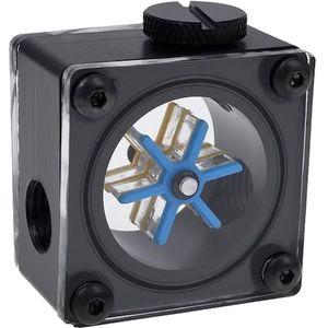 Alphacool - Ijsvleugel G1/4 - Acetaal - Zwart - Transparant