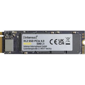 Intenso M.2 SSD MI500 500 GB PCIe NVMe Gen 4x4 (500 GB, M.2), SSD