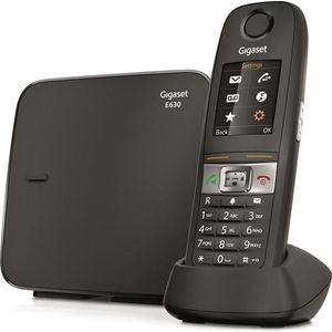 Gigaset E630, Telefoon, Zwart