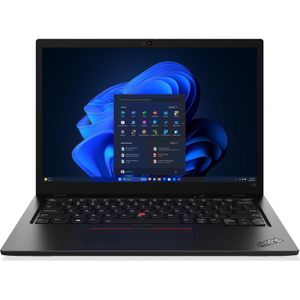 Lenovo THINKPAD L13 CLAM ULTRA 7 155U 512GB 16GB 13IN NOOD W11P (13.30", 512 GB, 16 GB, FR), Notebook, Zwart