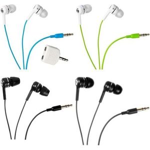 Vivanco - SET 25 II - In-Ear Koptelefoon - Zwart - 1,2 Meter Kabellengte, 3,5 mm Audio-aansluiting