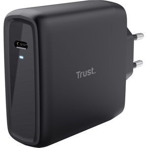 Trust Maxo (100 W, Stroomvoorziening 3.0), USB-lader, Zwart