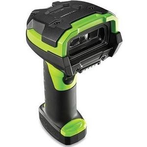 Zebra LI3678-SR, Handheld barcodelezer, 1D, Codabar, Code 11, Code 128, Code 39, Code 93, GS1-128 (1D streepjescodes), Barcode scanner, Zwart, Groen