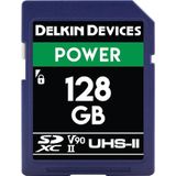 Delkin Cinema SD SDXC UHS-II 128 Gt -muistikortti (128 GB, SDXC, U3, UHS-II), Geheugenkaart