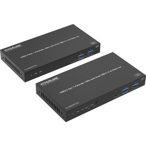 Vivolink USB3.2 Gen 1 Extender (100m), KVM schakelaars
