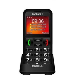 Mobiola Gsm telefoon Mb700 2g telefoon voor senioren zwart (2G), Sleutel mobiele telefoon, Zwart