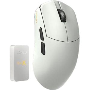 LAMZU - Maya X - Gaming Muis - Cloud Grijs