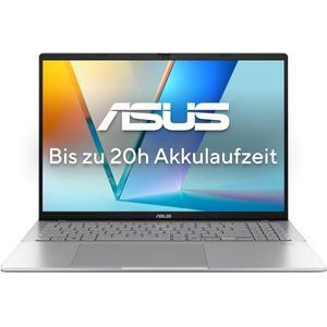 ASUS S3607CA-SH070W (16", 1000 GB, 16 GB, DE, Intel Core Ultra 7 255H), Notebook, Zilver