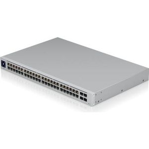 Ubiquiti UniFi USW PoE 802.3at 48-poorts Gigabit Switch met 4x SFP (16 Havens), Netwerkschakelaar