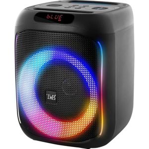 T'nB Tragbare Bluetooth-Lautsprecher CUBE BLASTER Schwarz, Bluetooth luidspreker, Zwart