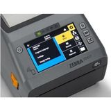 Zebra - ZD621d - Labelprinter - Grijs - 300 dpi - USB, RS232, LAN, BT, WLAN