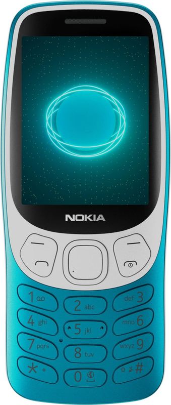 HMD NOKIA 3210 DS TA-1618 BLAUW (2.40", 2 Mpx, 4G), Sleutel mobiele telefoon, Blauw